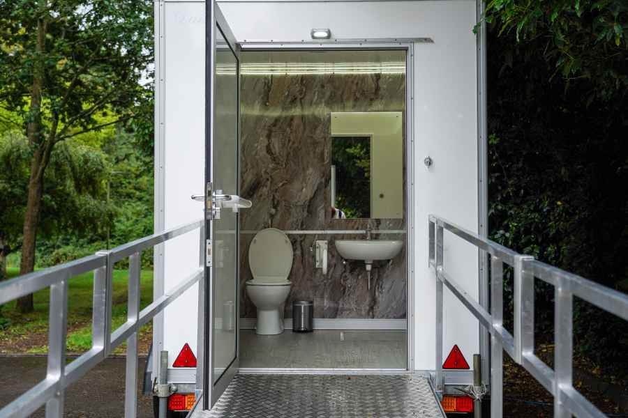 Luxury Disabled Toilet Unit Interior